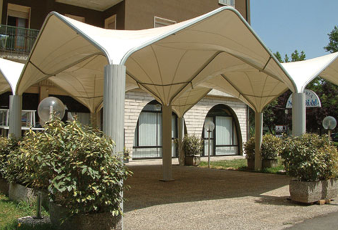 Gazebo Velaria Ingresso Hotel